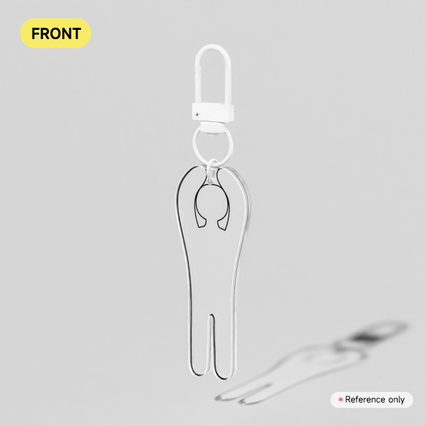 Mecha Chameleon Keychain Ballerina