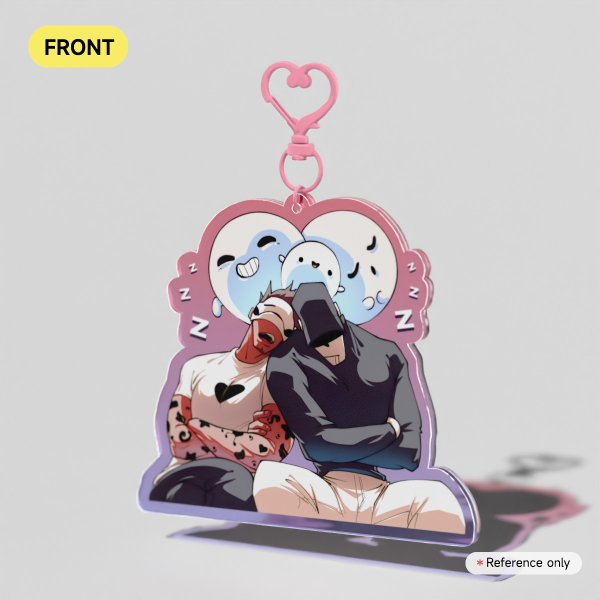 OFF • Ghostly sleep 👻💤 Acrylic Keychain