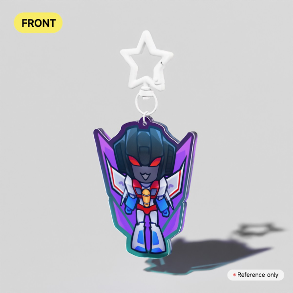 Starscream Acrylic Keychain