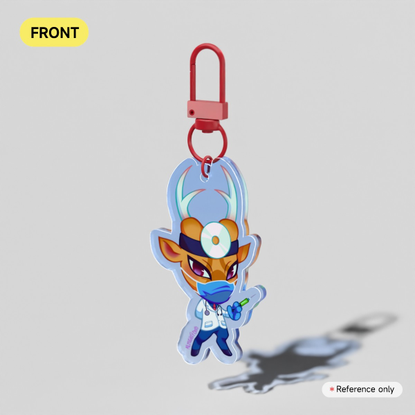 Doctor Harlow Keychain