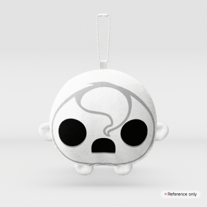 Edith Mochi Face Plush Keychain