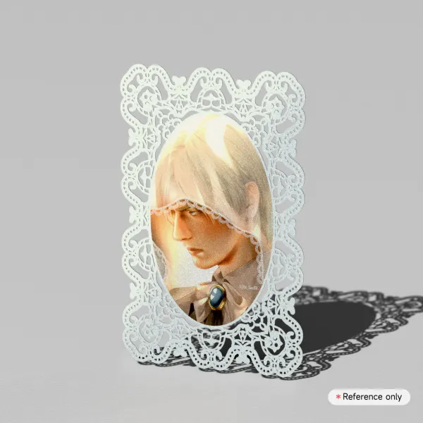 Bride Leon Lace Postcard