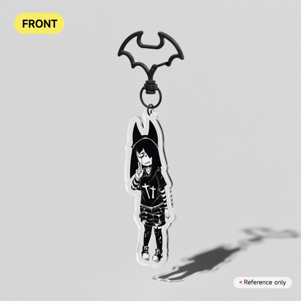 Goth Ottel Acrylic Keychain