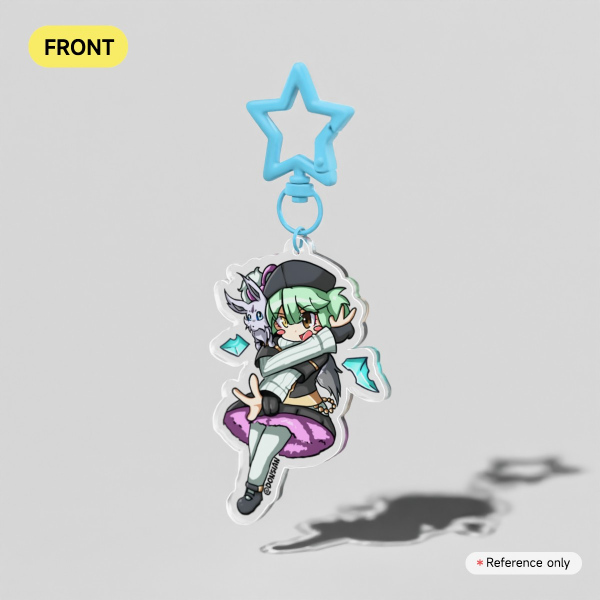 Lunursine: Yuna Acrylic Keychains