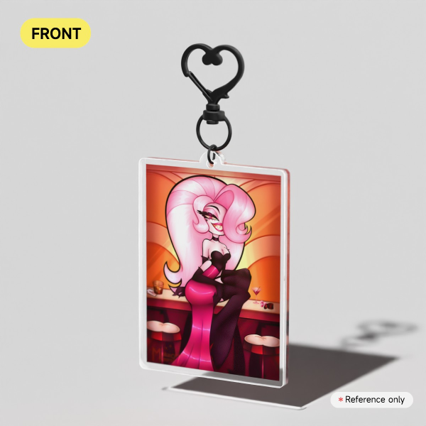 HH - Drag Persona Angel Dust Keychain