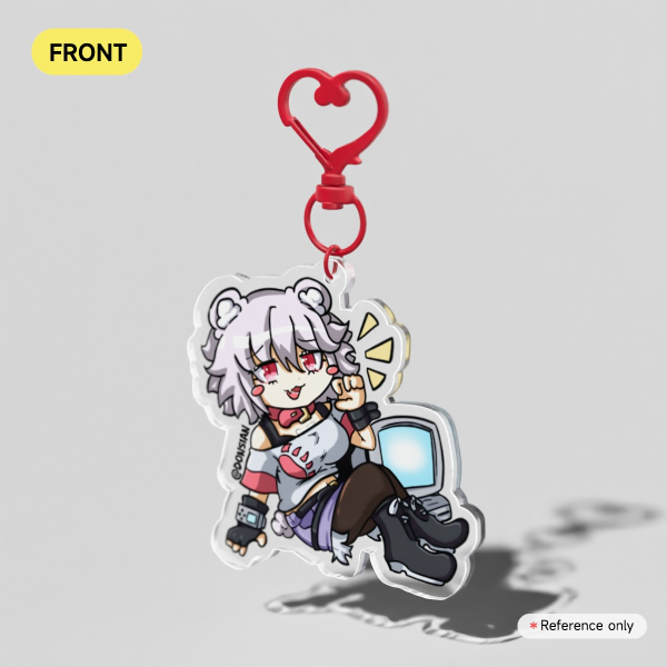 Lunursine: Kokoro Acrylic Keychains