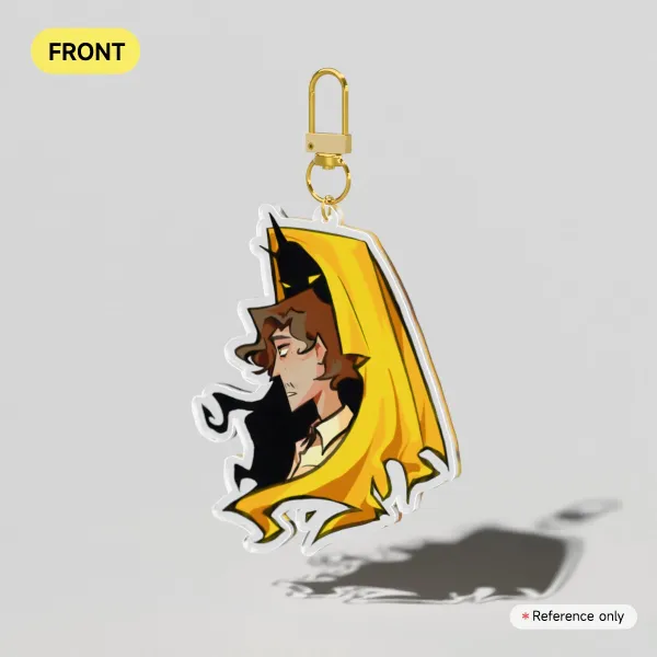 John and Arthur Keychain
