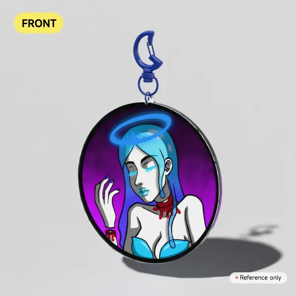 Disconnected Acrylic Keychains