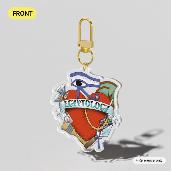 I love Egyptology | Clear Acrylic Keychains