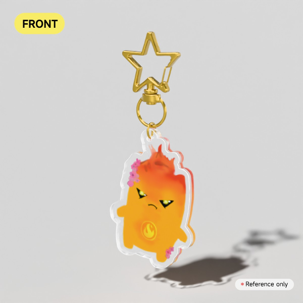 Fire Sprite Keychain