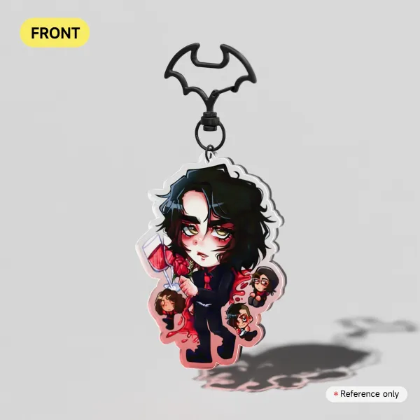 Gerard Way MCR REVENGE keychain