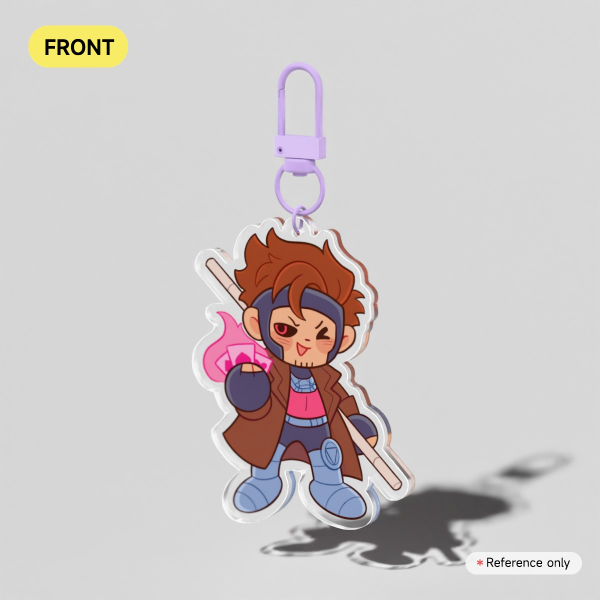 Chibi Gambit Keychain