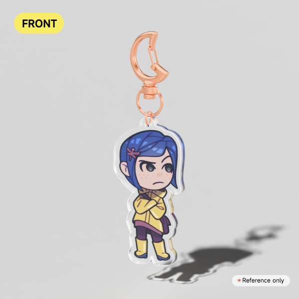 Coraline Jones - Clear Acrylic Keychains