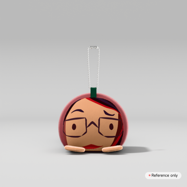 Angela Solano Plush Keychain