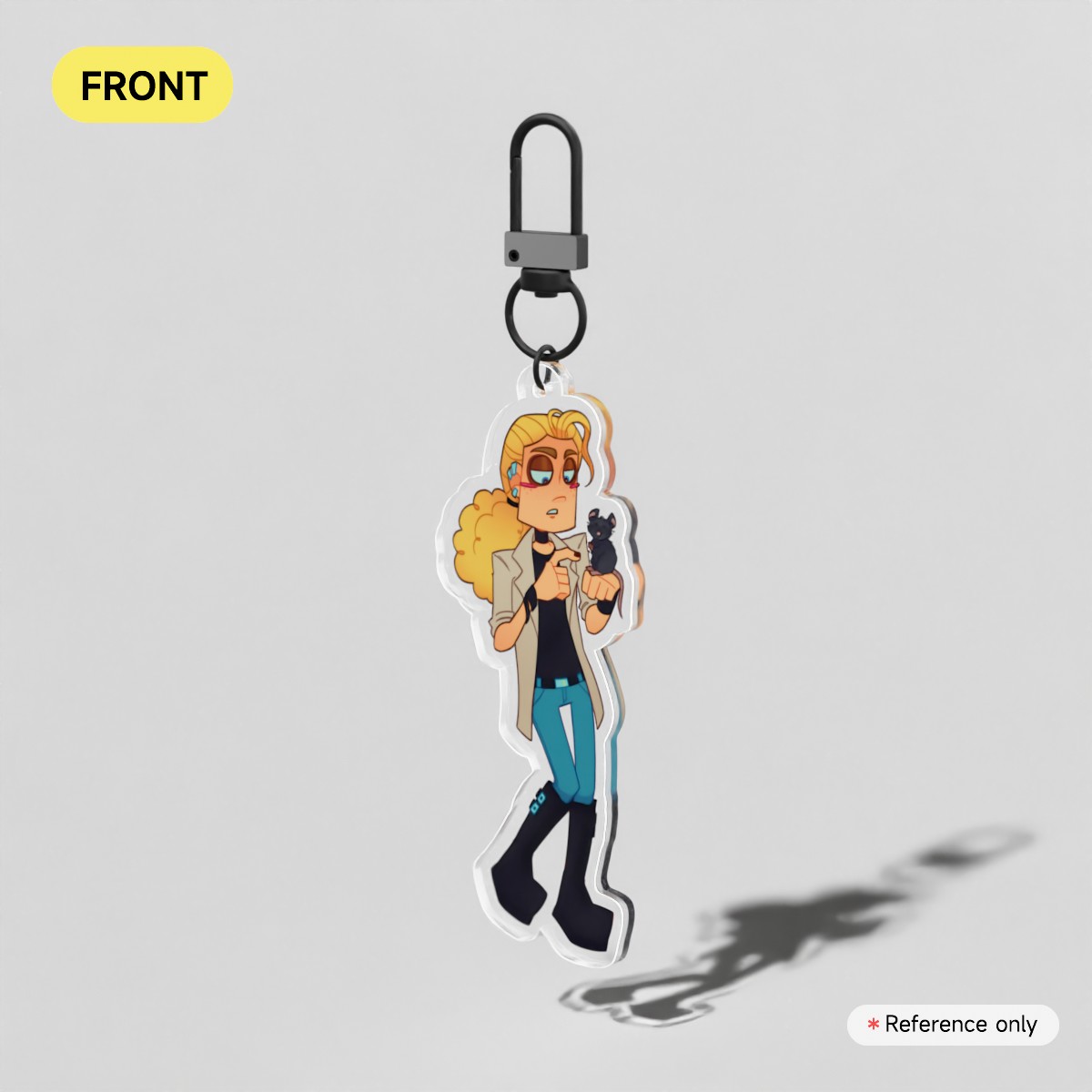 Dee Acrylic Keychain
