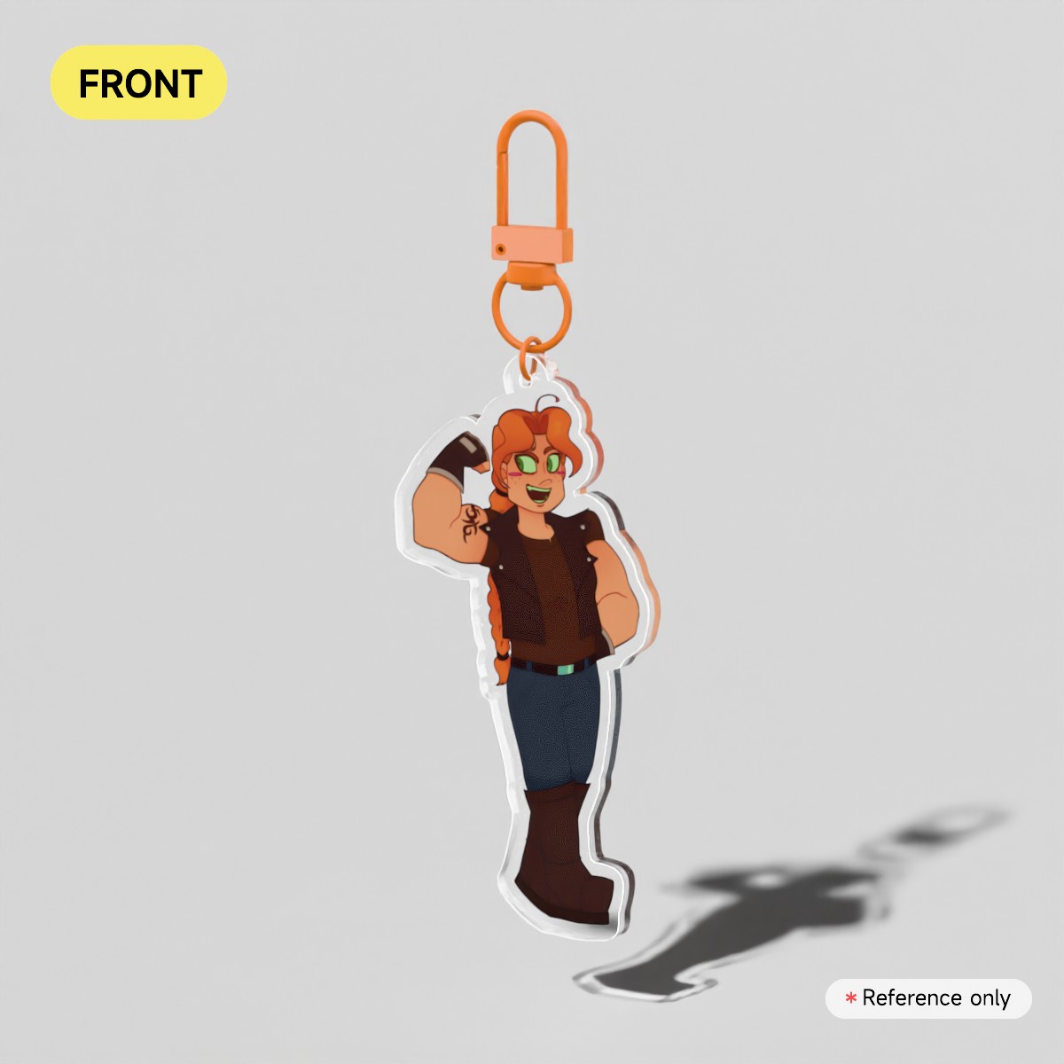 Vicky Acrylic Keychain