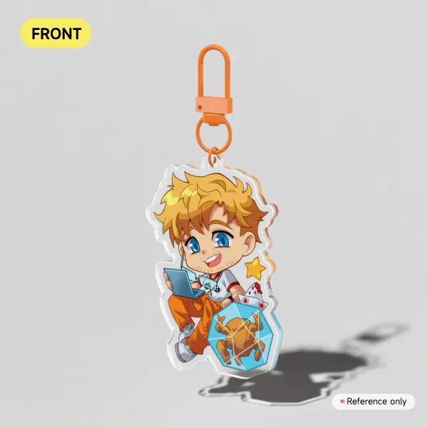 Grace & Rocky keychain