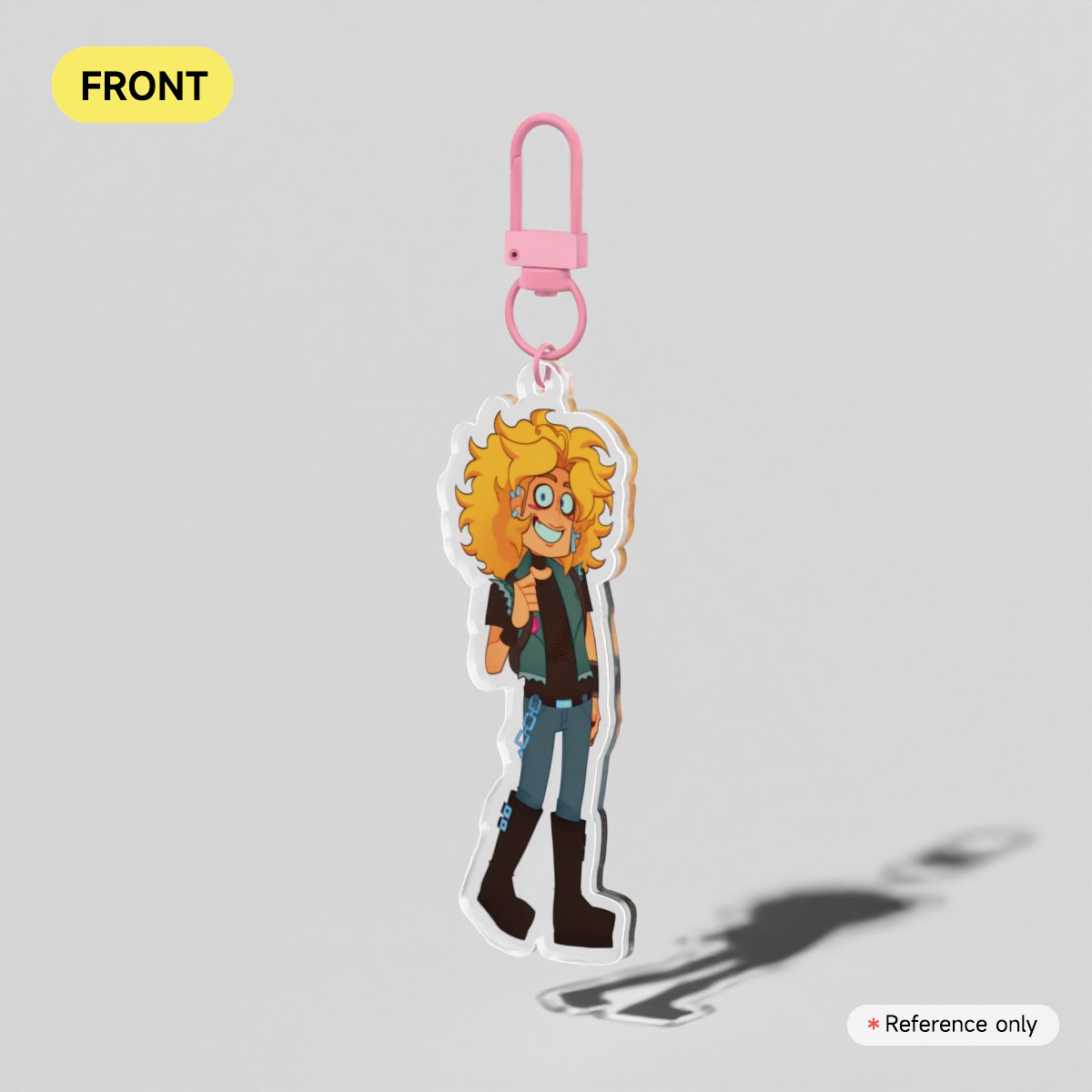 Band Glam Acrylic Keychain