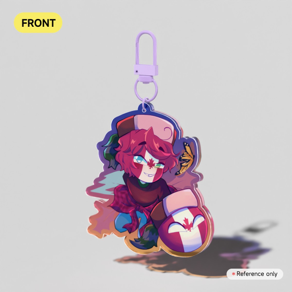 Canada - CH Acrylic Keychains