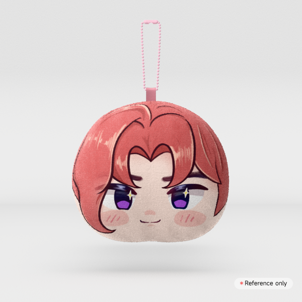 JJBA Kakyoin Mochi Face Plush Keychain