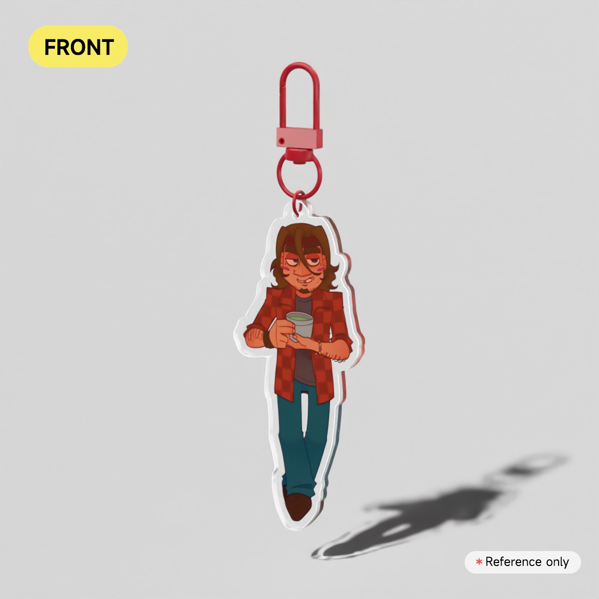Uncle Ches Acrylic Keychain