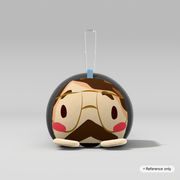 Trevor Hills Plush Keychain