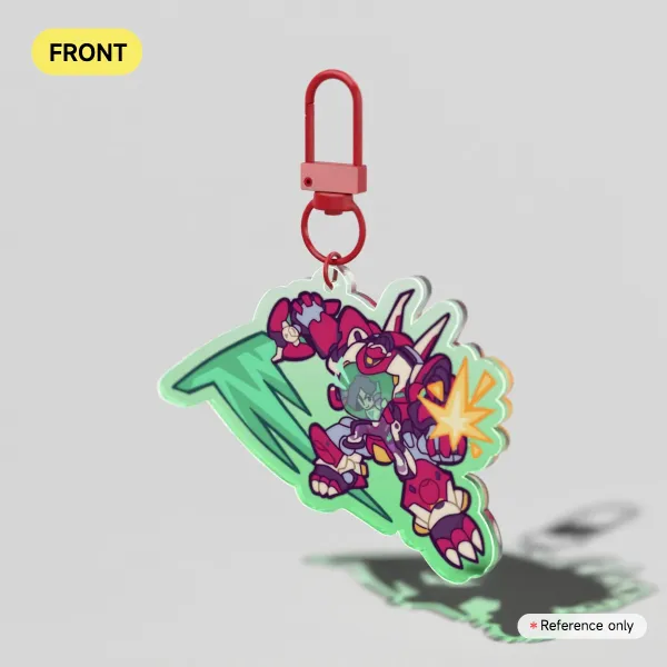 D.MON acrylic keychain
