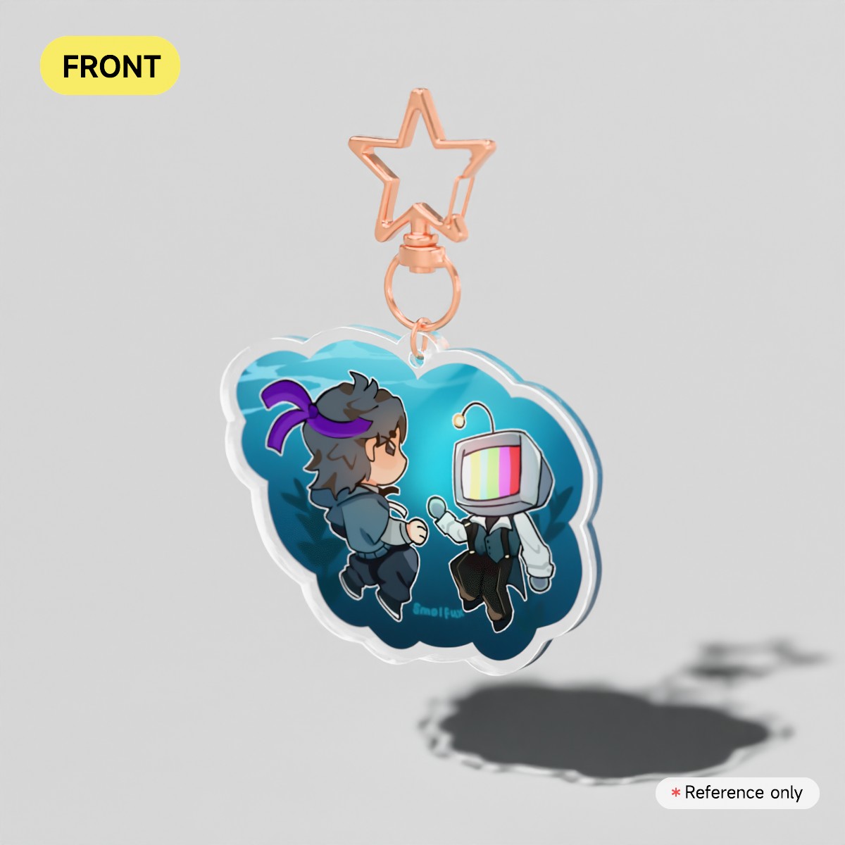 Hummer&Wifies acrylic keychain
