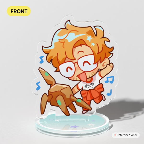 Grace & Rocky mini standee