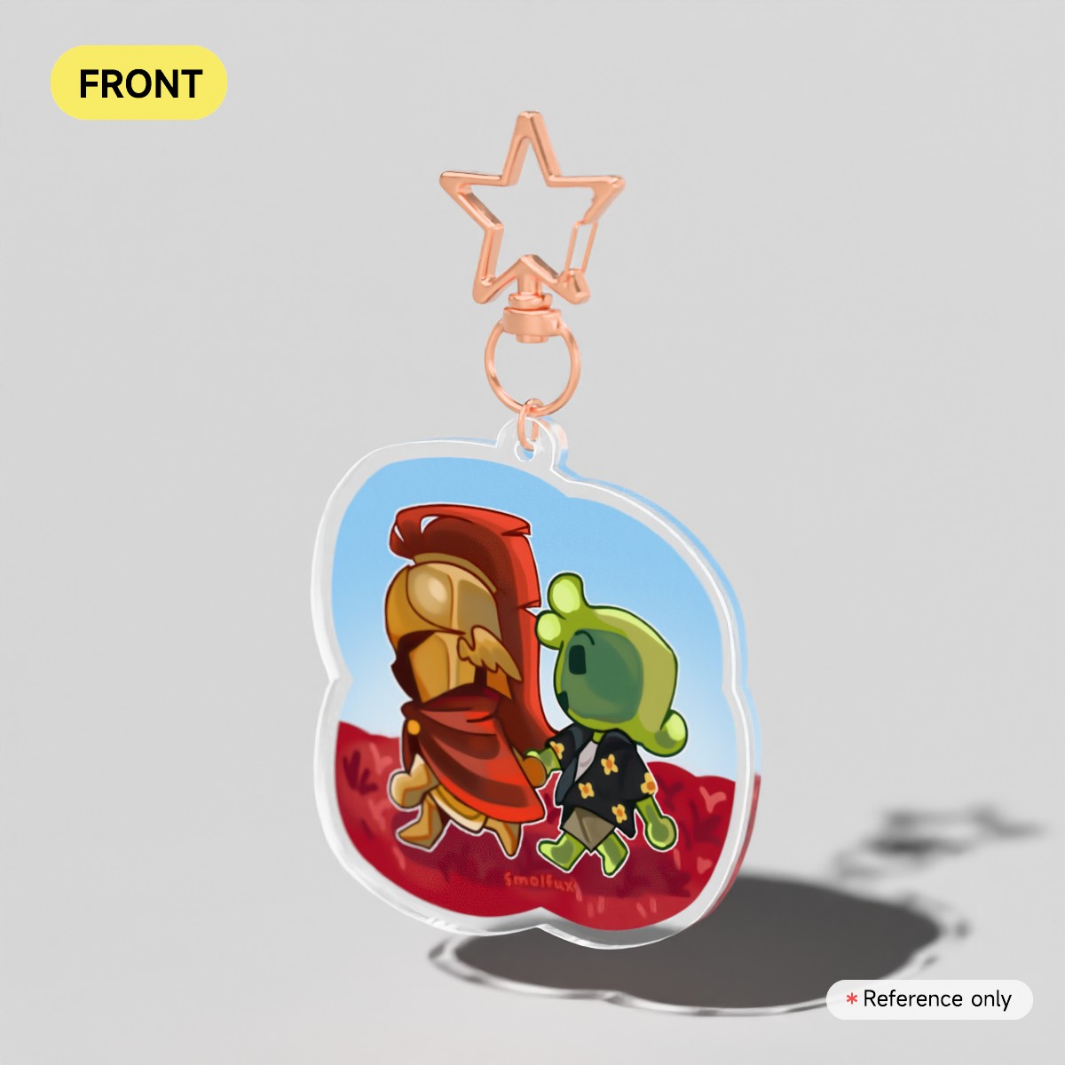D3RL0RD3&Avery acrylic keychain