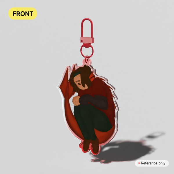 Simon lung keychain