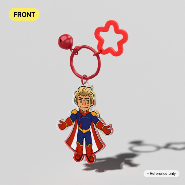 Homelander Double Sided Charm