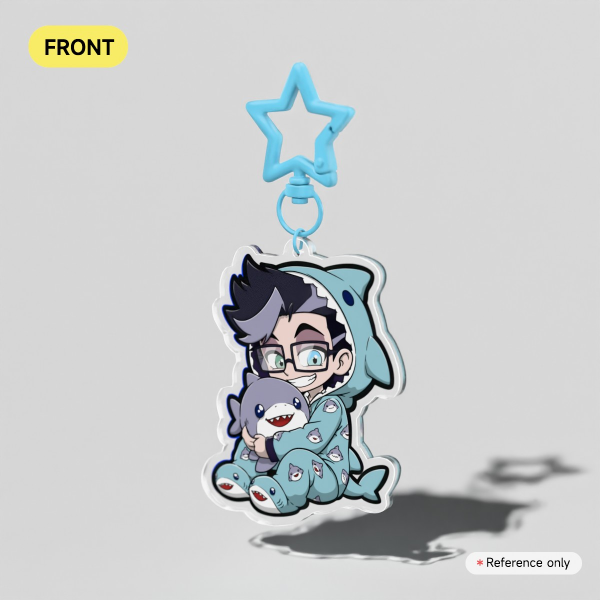 Baby Vincent - Clear Acrylic Keychain