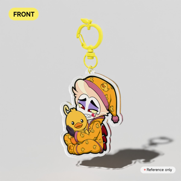 Baby Lucifer - Clear Acrylic Keychain