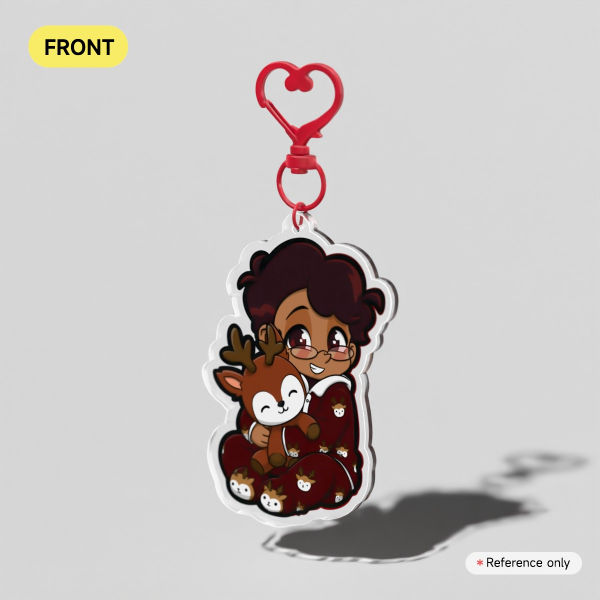 Baby Alastor - Clear Acrylic Keychain