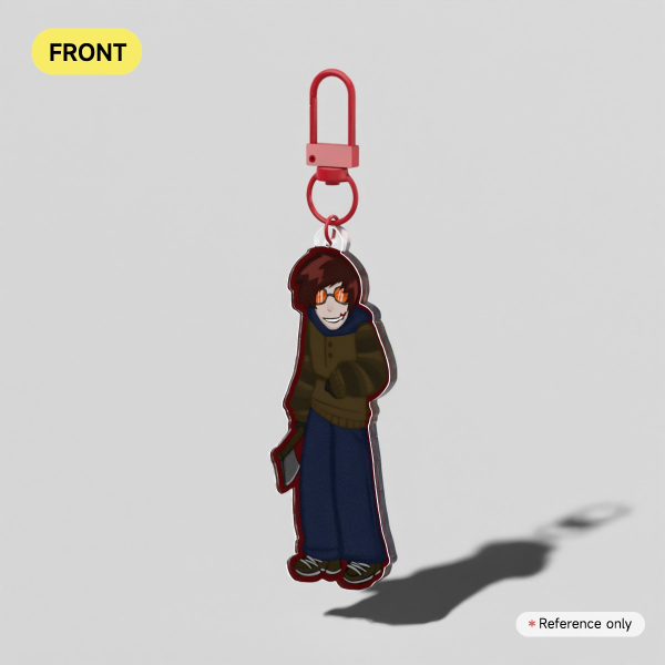 Ticci Toby Keychain