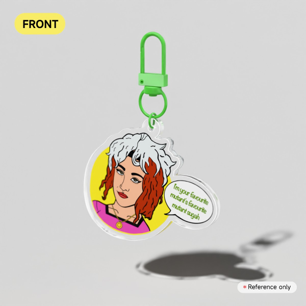 Chappell Rogue Clear Acrylic Keychains