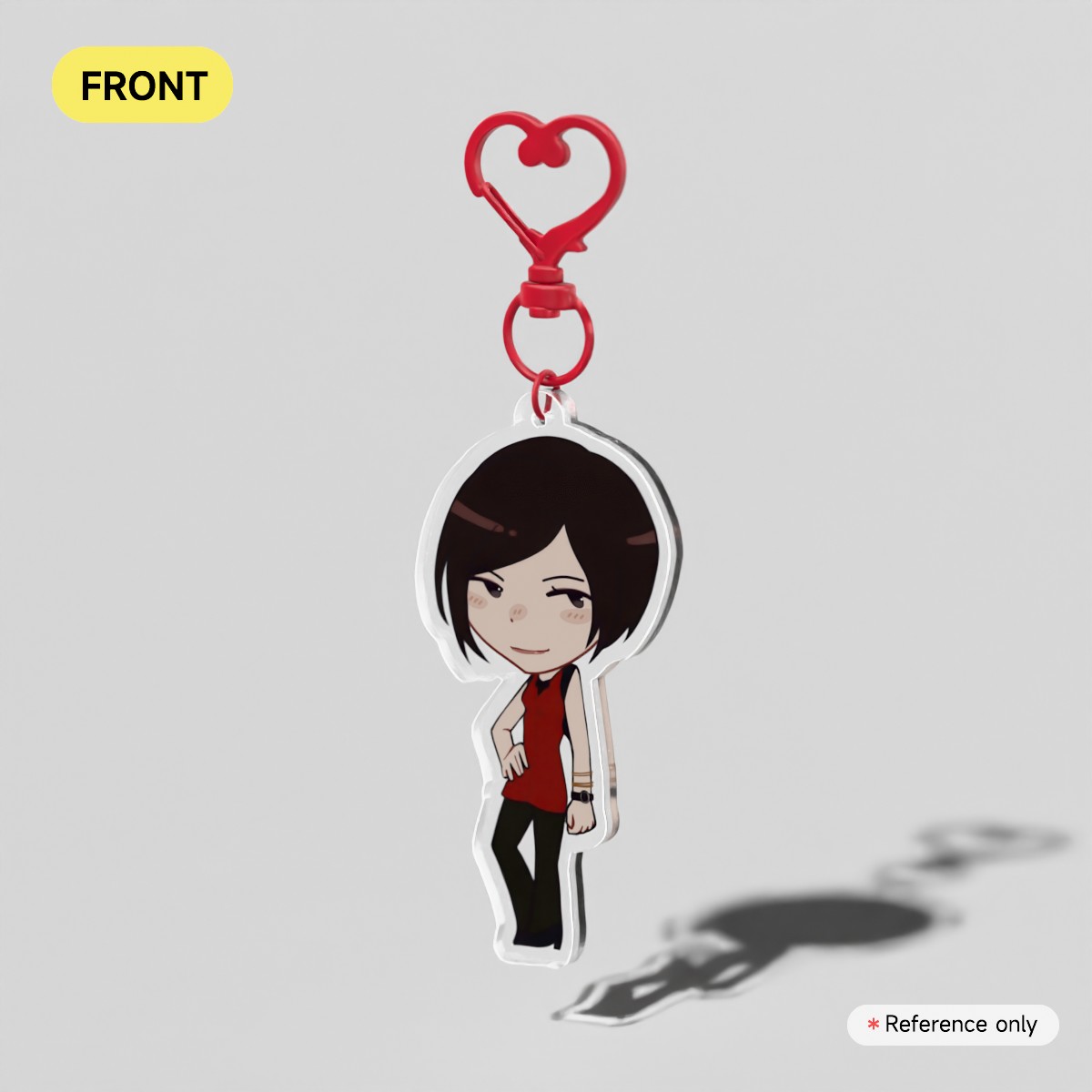 Ada Wong Resident Evil 2 Chibi Keychain (Medium)