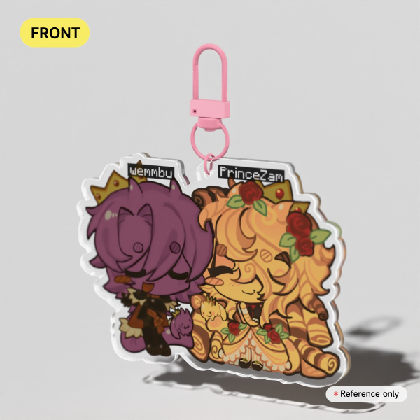 Mutiny duo / Wemmbu & PrinceZam Keychain
