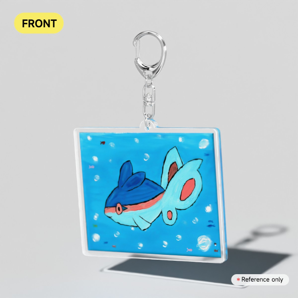 Finneon Clear Acrylic Keychains
