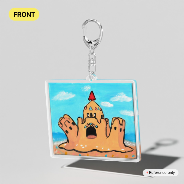 Palossand Clear Acrylic Keychains