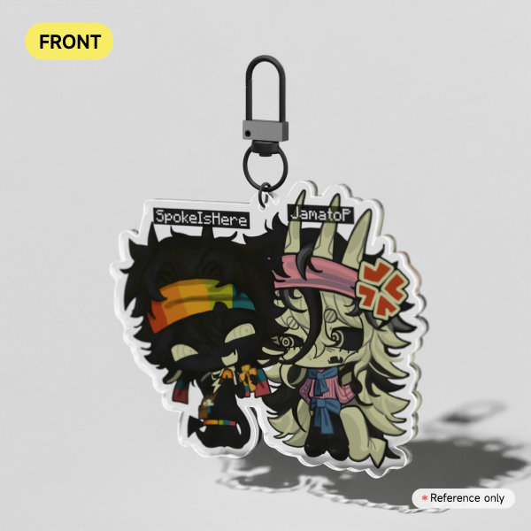 Patchbreaker duo / Spokeishere & JamatoP Keychain