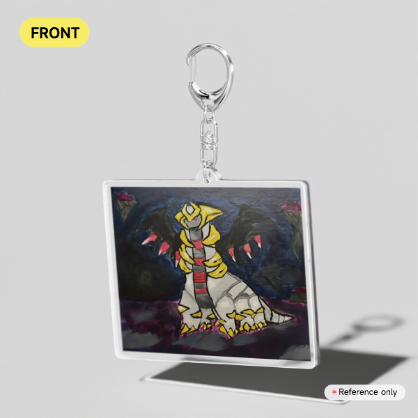 Giritina Clear Acrylic Keychains