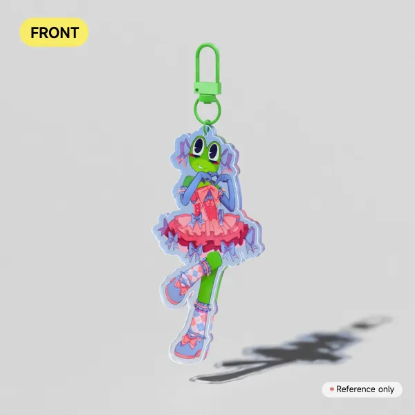 Ribbit Lolita Keychain