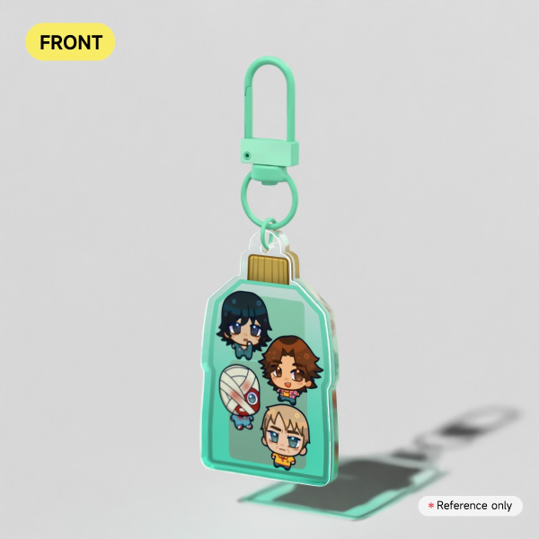 Mouthwashing || Colored Acrylic Keychains