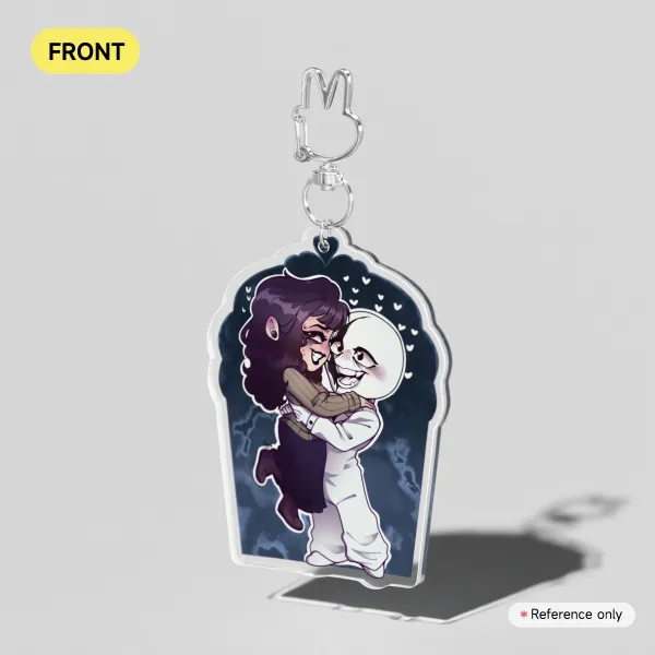 RoseBon Clear Acrylic Keychains