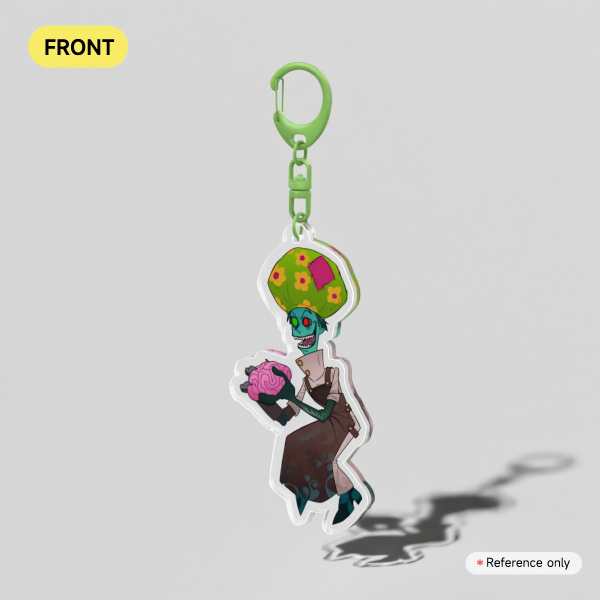 Loboto Psychonauts Clear Acrylic Keychain