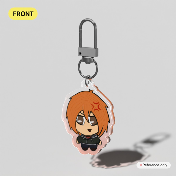 15! chuuya chibi keychain charm ~!