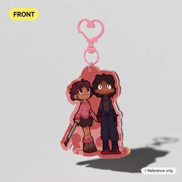 Yan x Convict Pride Keychain