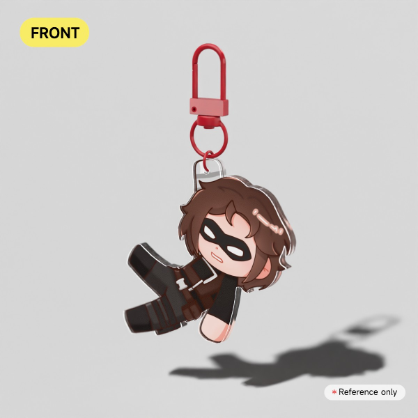 Bucky Barnes keychain